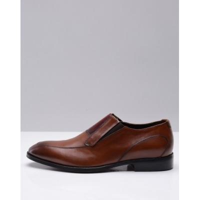 red brown leather dress shoes